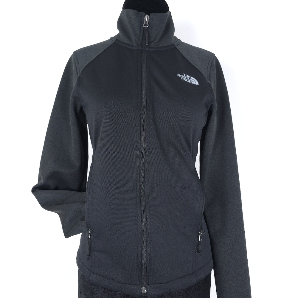 The North Face Windwall Embroidered Soft shell Zip Jacket size XS